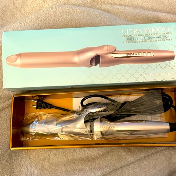 Cricket Ultra Smooth 1.25” curling iron BRAND NEW - Picture 6 of 6